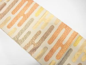 ヱ霞模様織出し袋帯